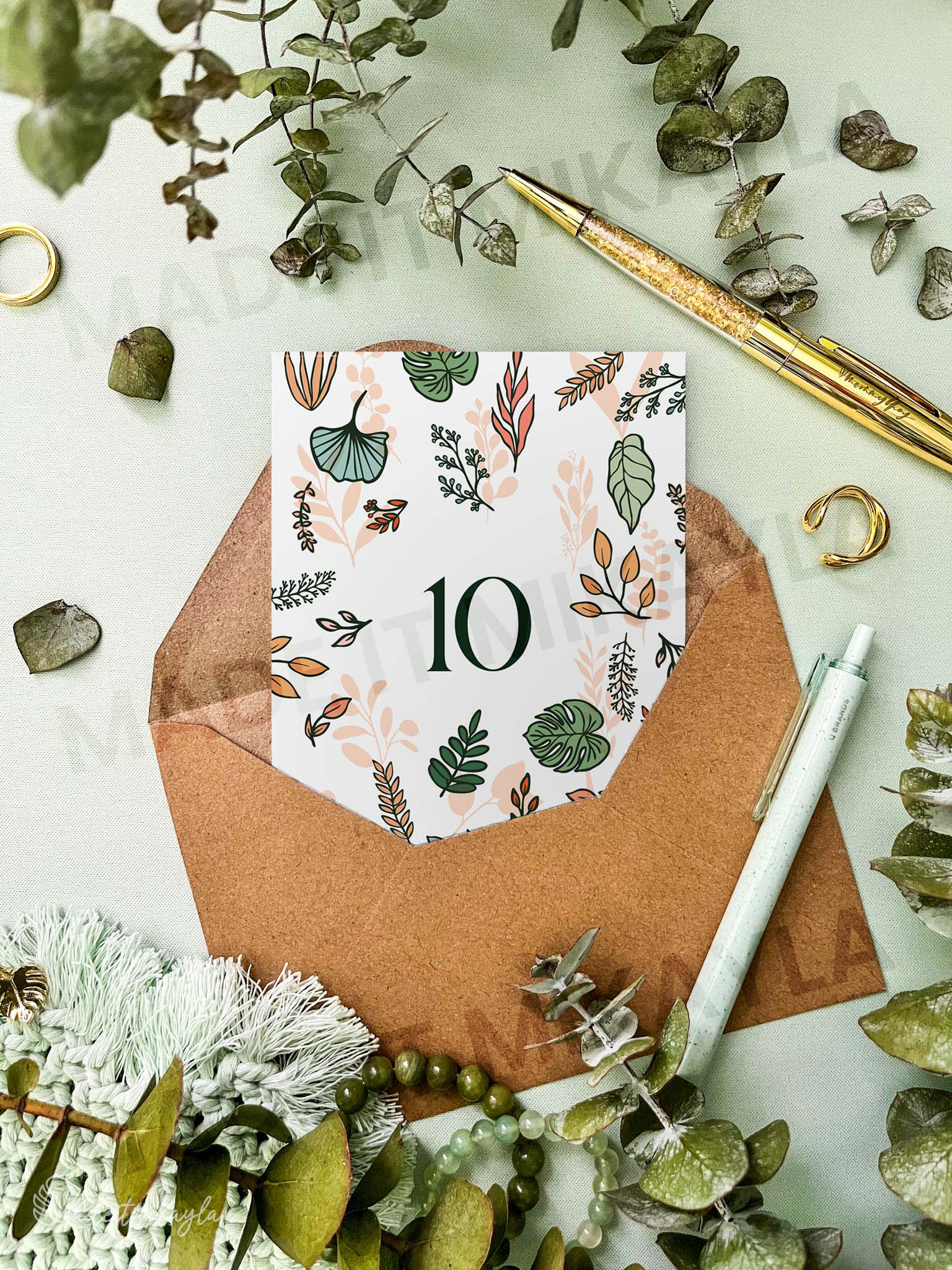 10 Greeting Card | MadeItMikayla