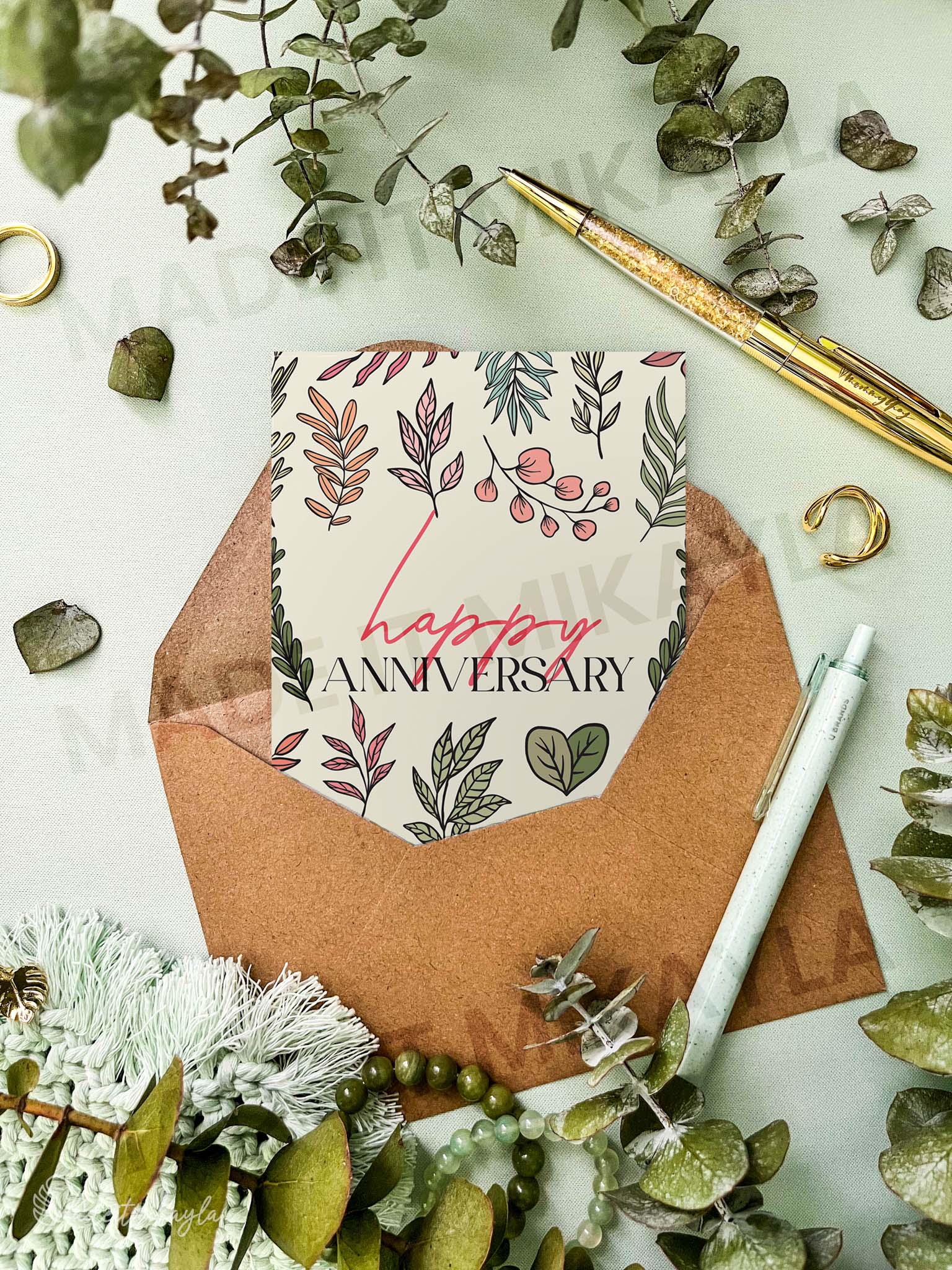 Happy Anniversary Greeting Card | MadeItMikayla