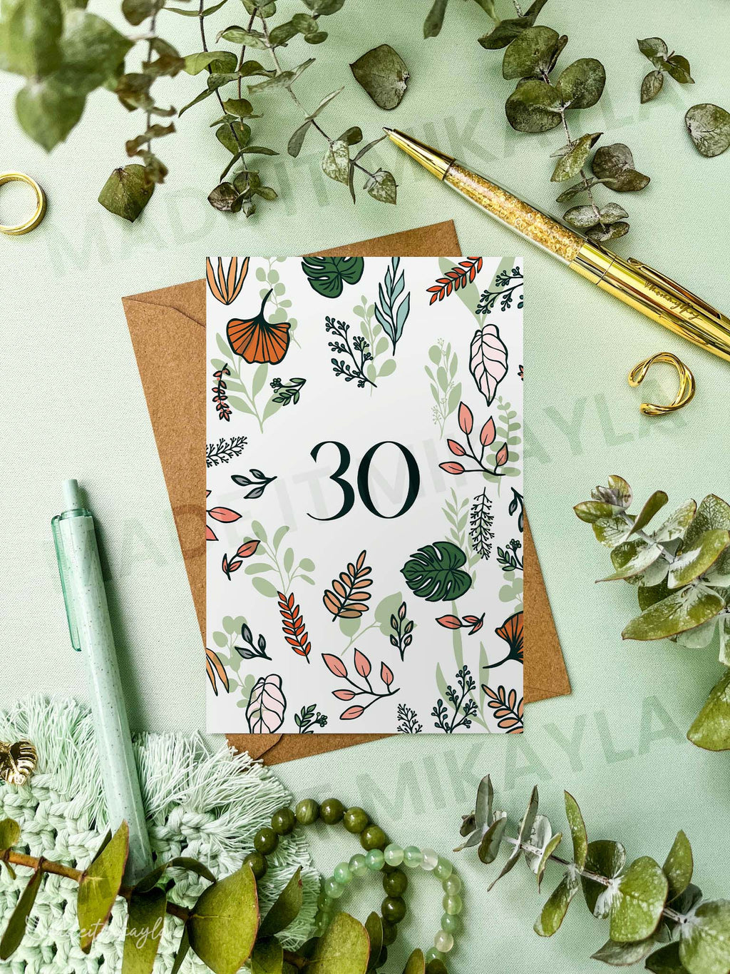 30 Greeting Card | MadeItMikayla