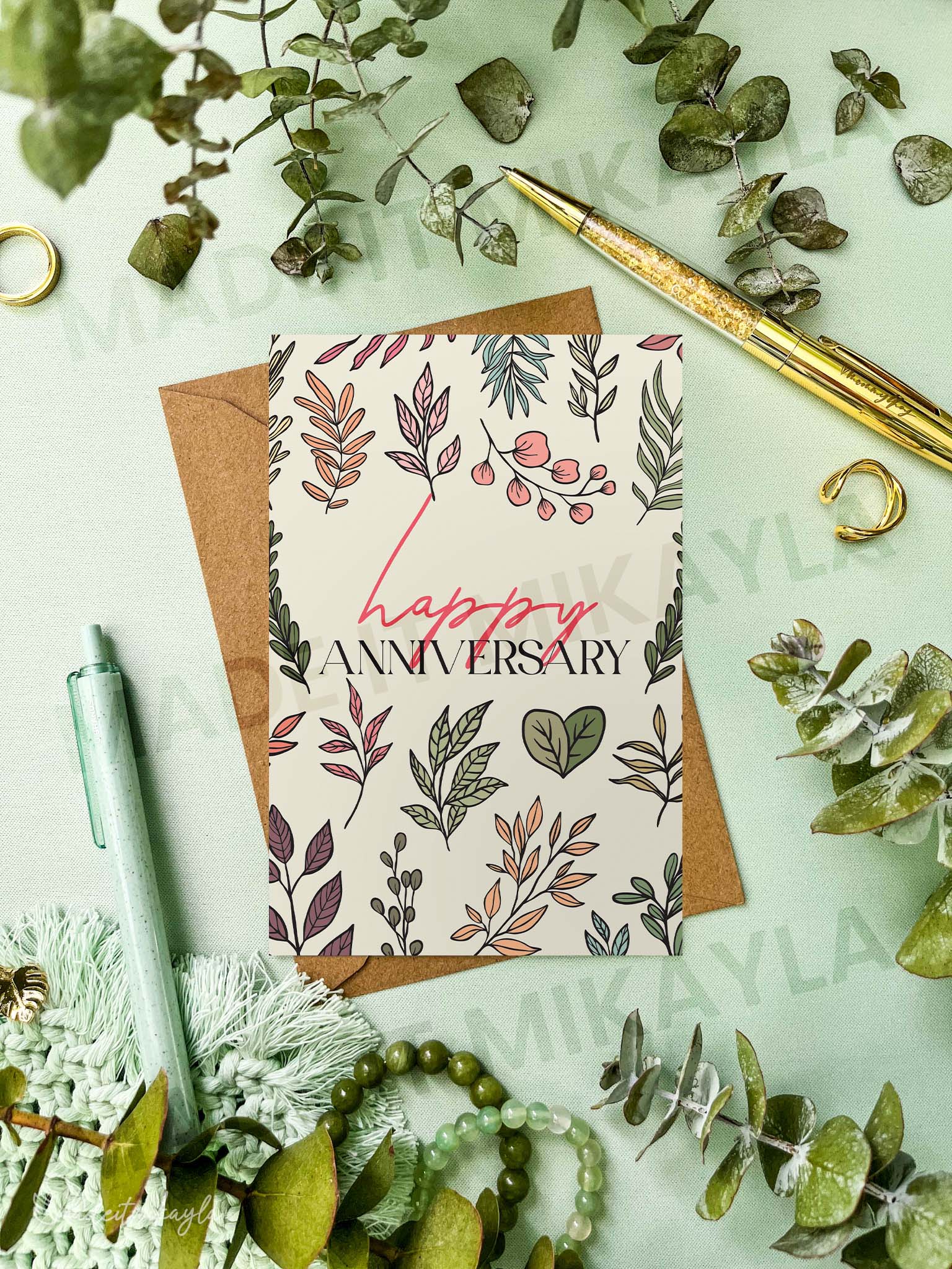 Happy Anniversary Greeting Card | MadeItMikayla