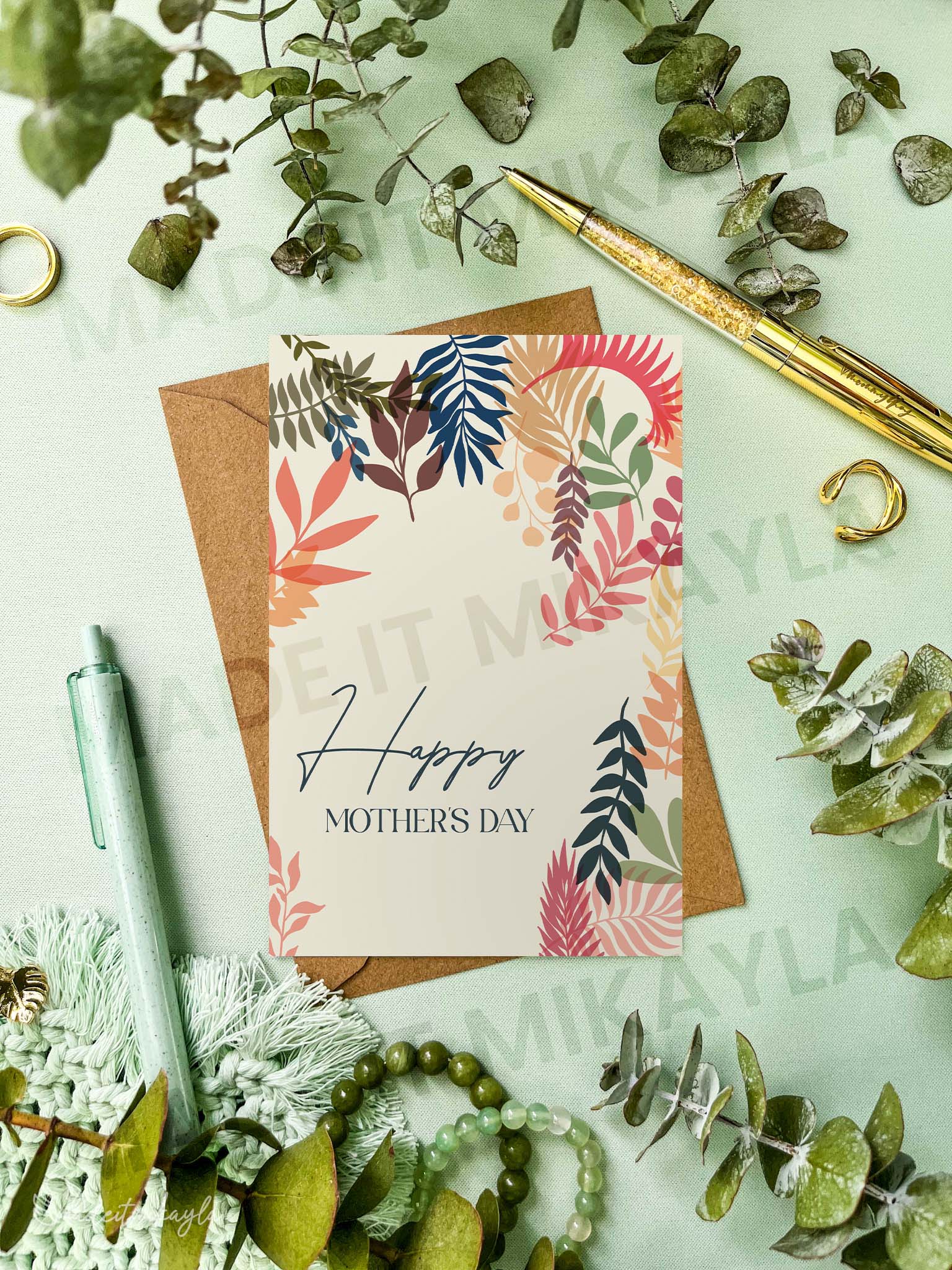 Happy Mother's Day Greeting Card | MadeItMikayla