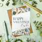 Happy Valentine's To My Love Greeting Card | MadeItMikayla