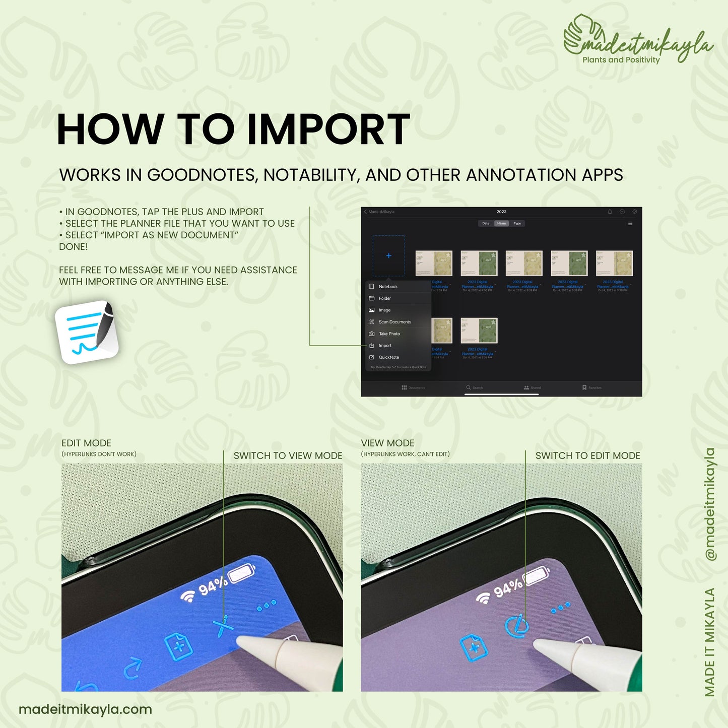 How to Import | MadeItMikayla