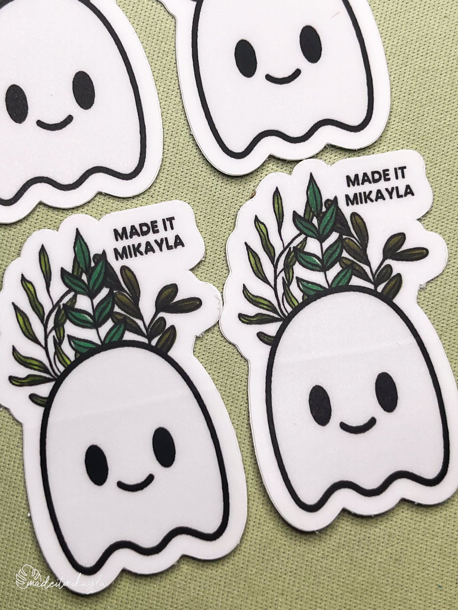 Oopsies Ghost Sticker