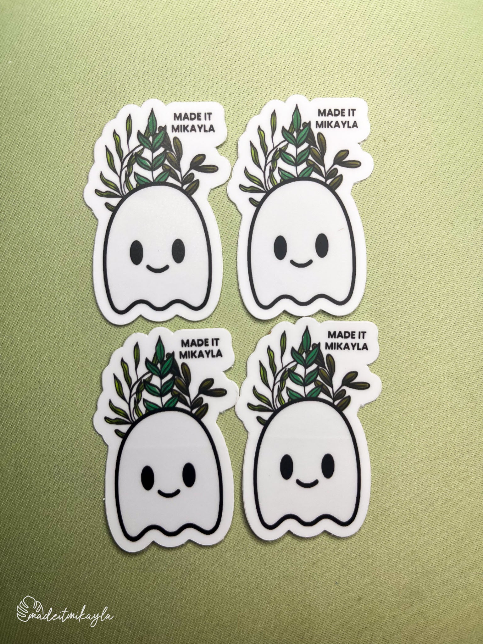 Oopsies Ghost Sticker