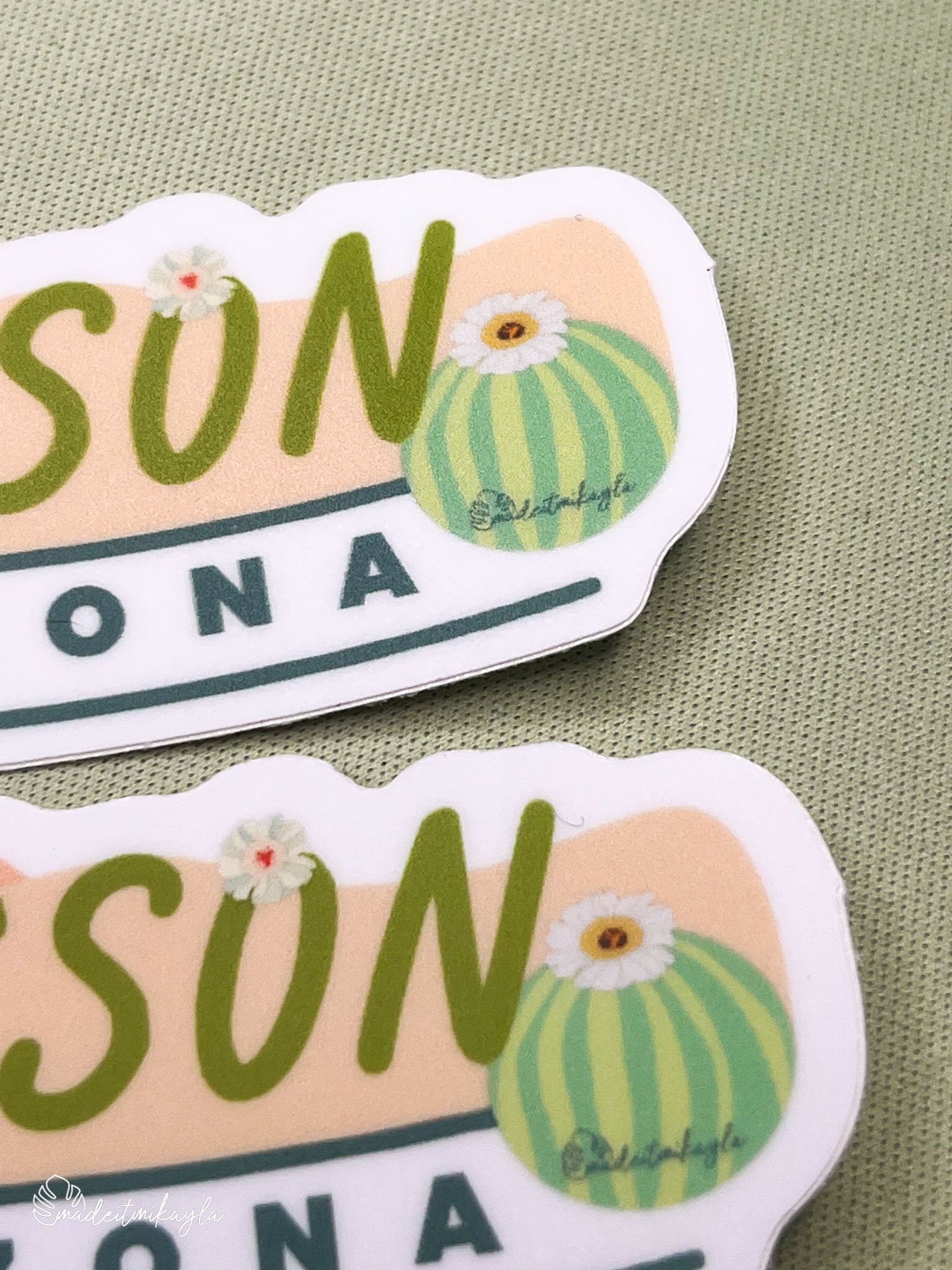 Oopsies Tucson Arizona Sticker