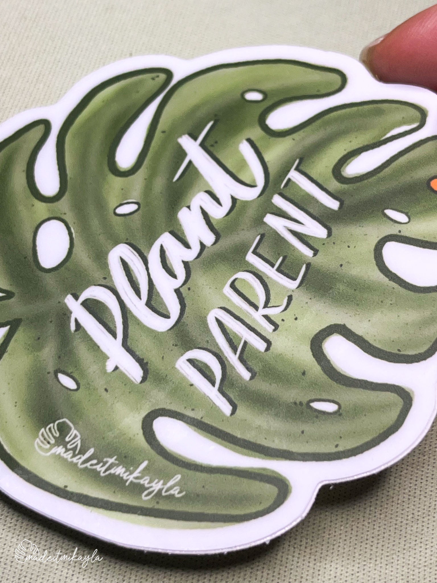Oopsies Plant Parent Sticker