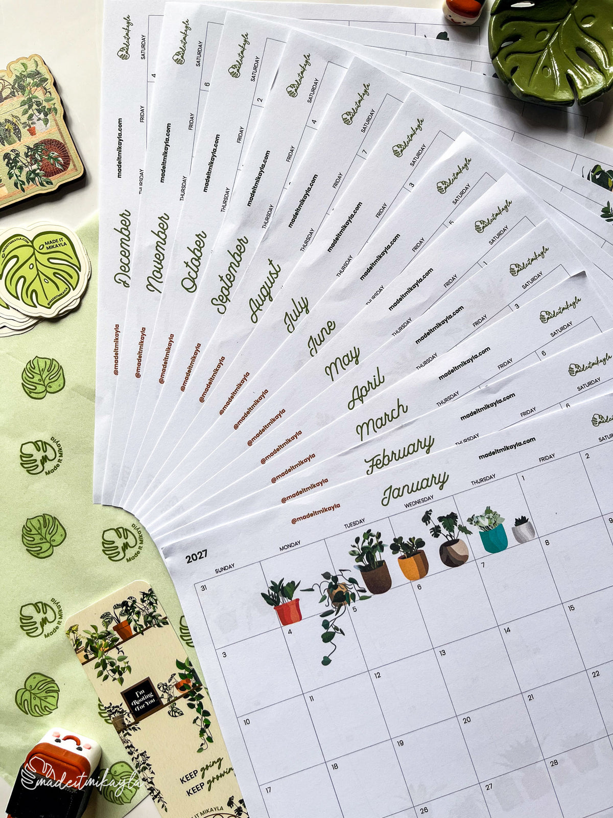 2027 Printable Calendars
