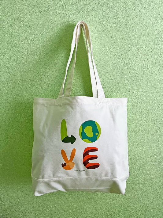 Earth LOVE Tote Bag | MadeItMikayla