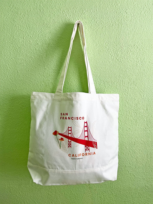 San Francisco Tote Bag | MadeItMikayla
