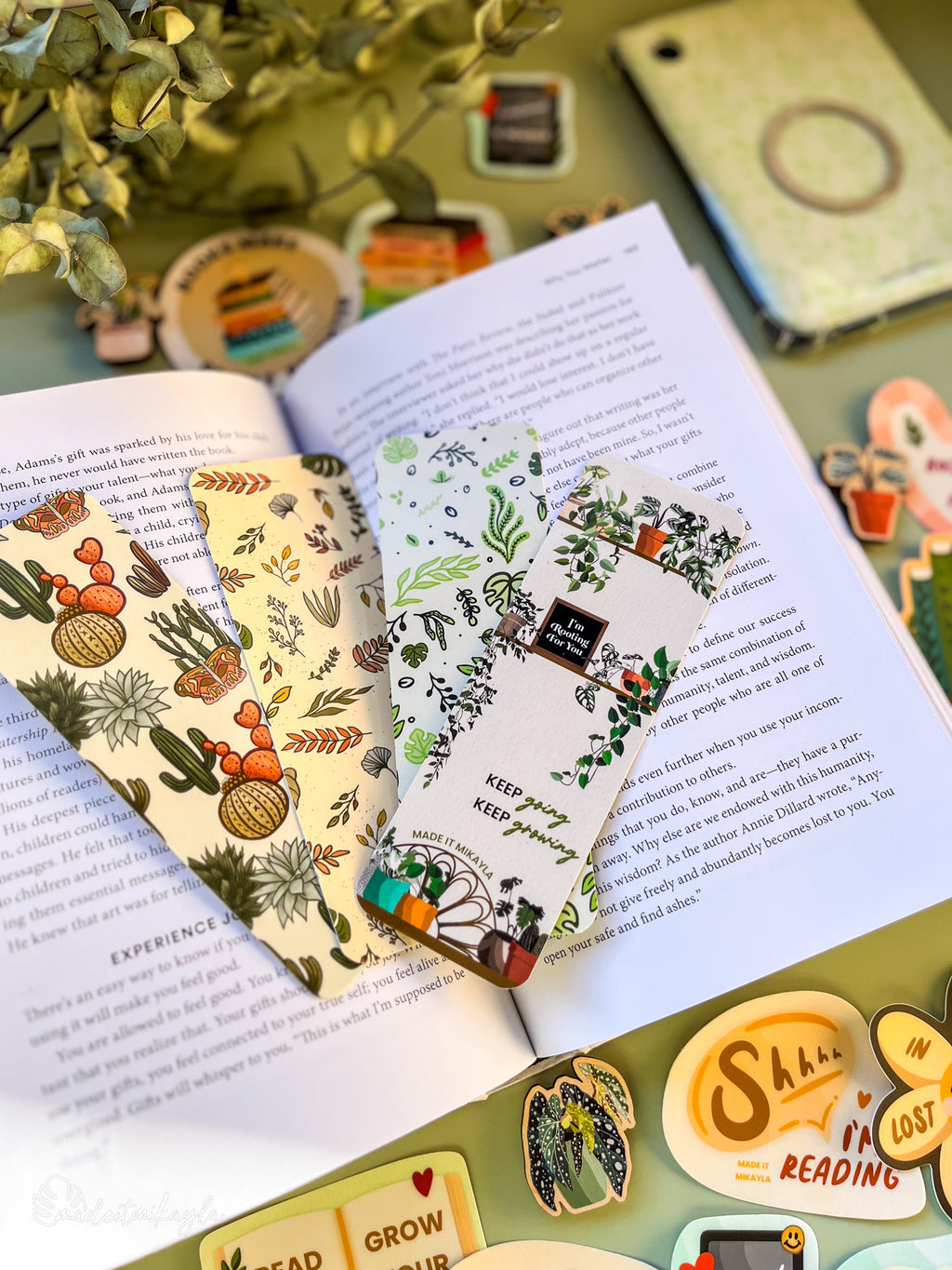 Keep Growing Bookmark
