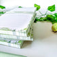 Mixed Greenery Lined Notepad | MadeItMikayla
