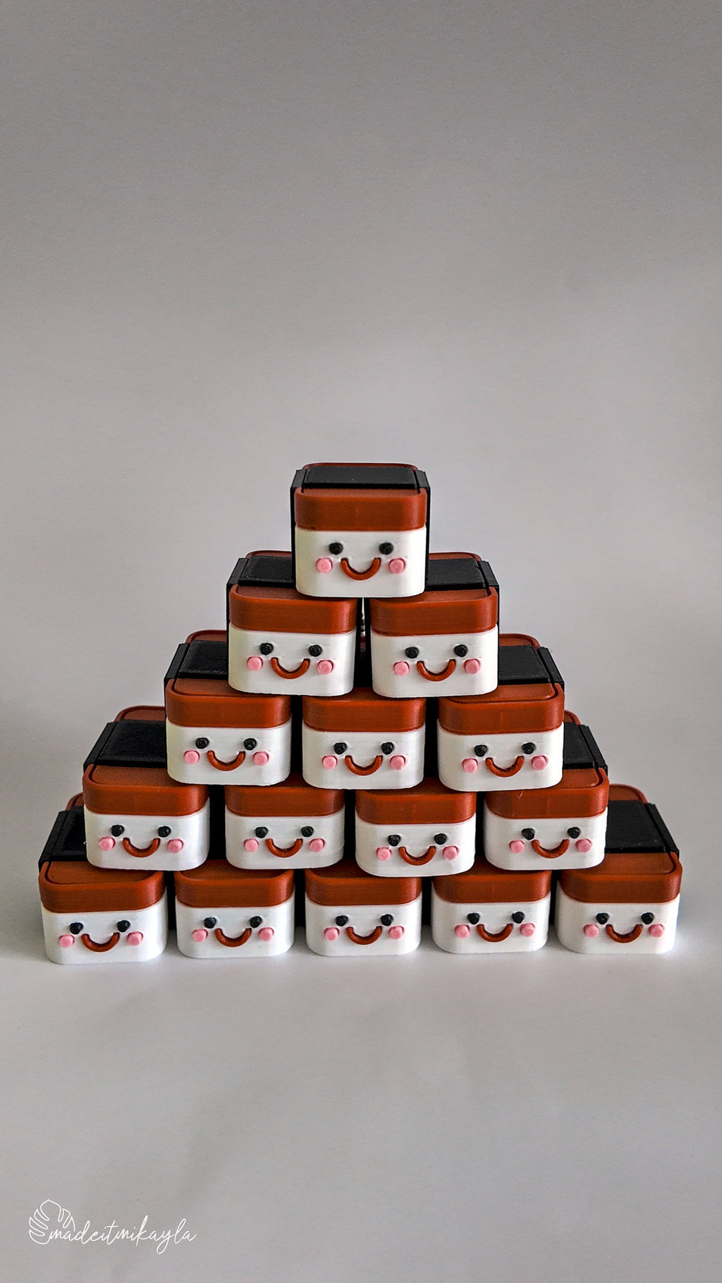 Spam Musubi Clicker Keychain