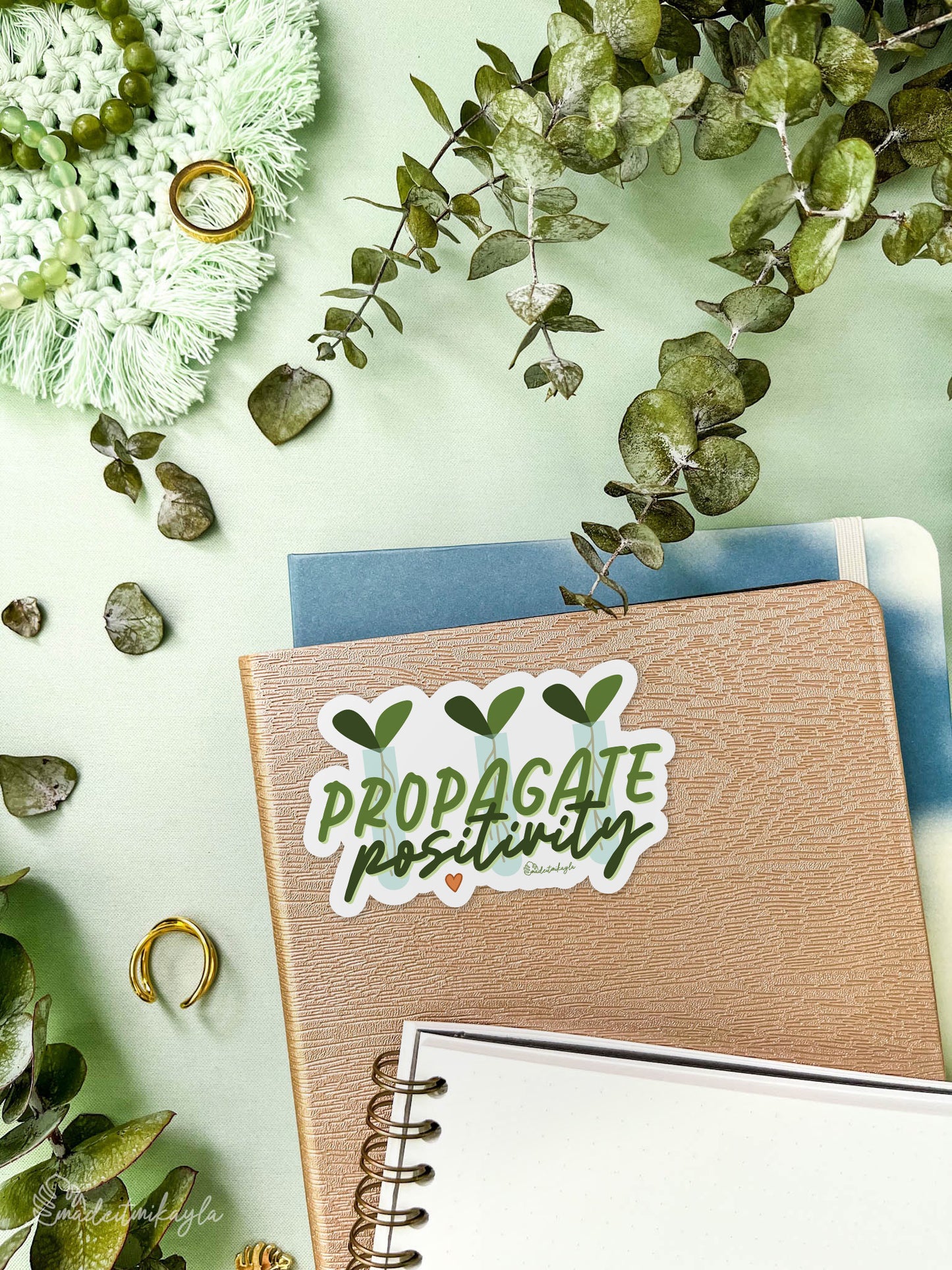 Propagate Positivity Sticker | MadeItMikayla