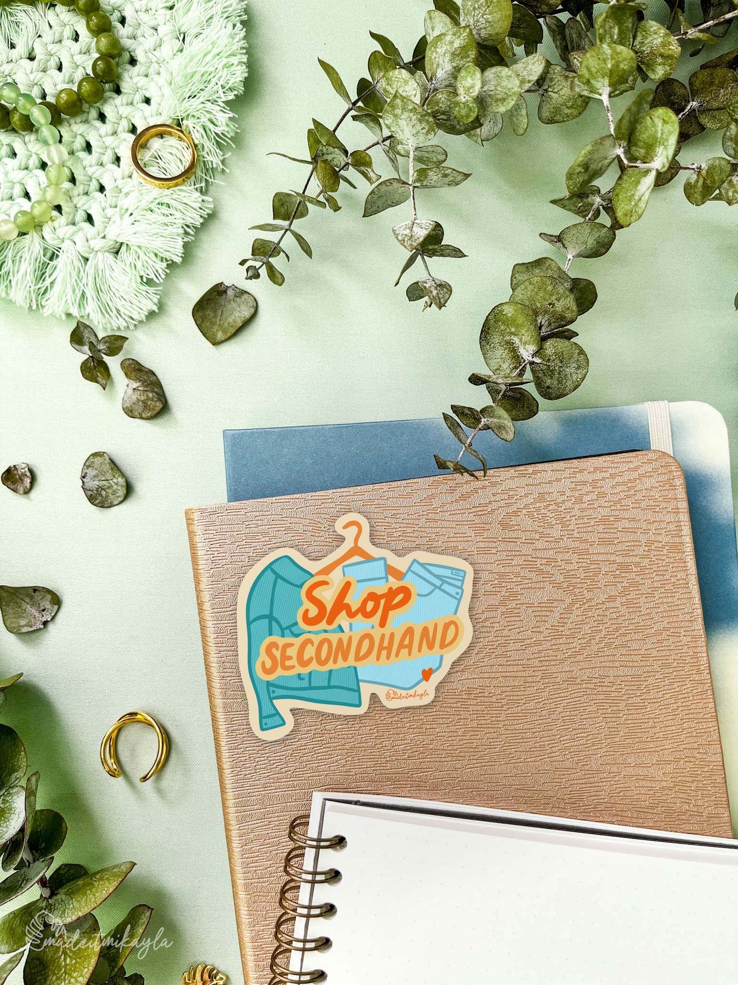 Shop Secondhand Sticker | MadeItMikayla