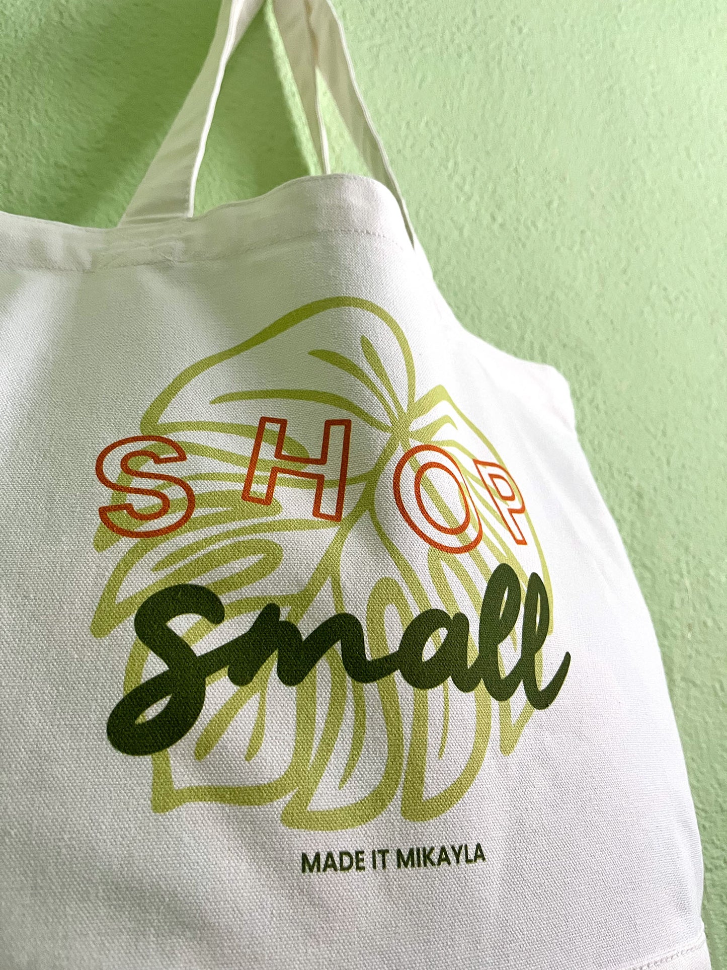 Shop Small Tote Bag | MadeItMikayla