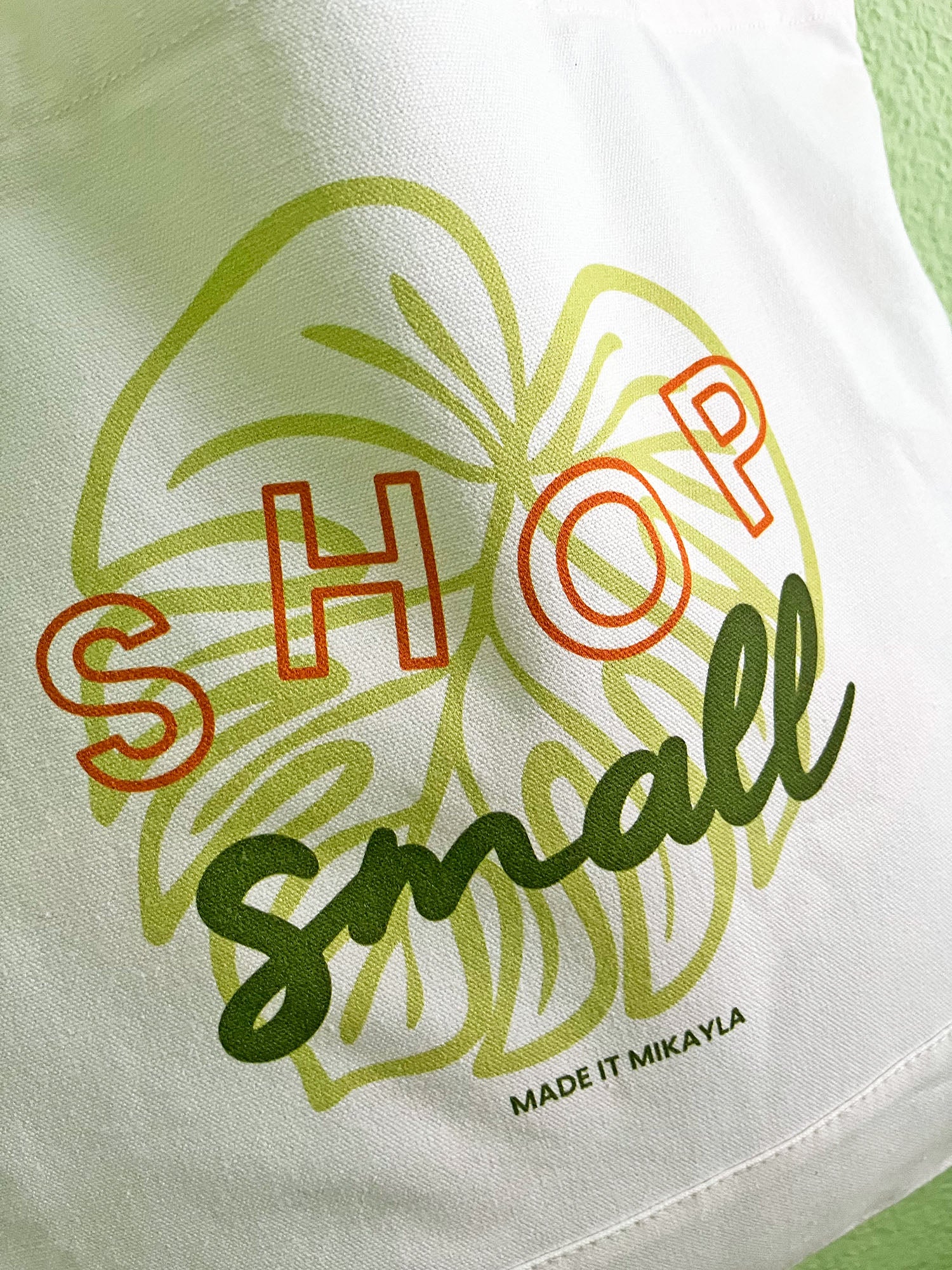 Shop Small Tote Bag | MadeItMikayla