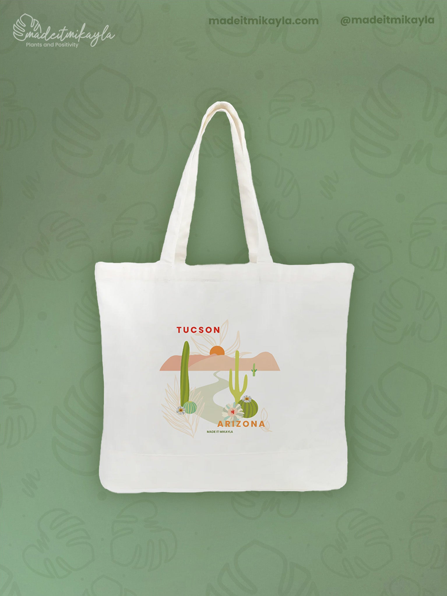 Tucson Arizona Tote Bag | MadeItMikayla