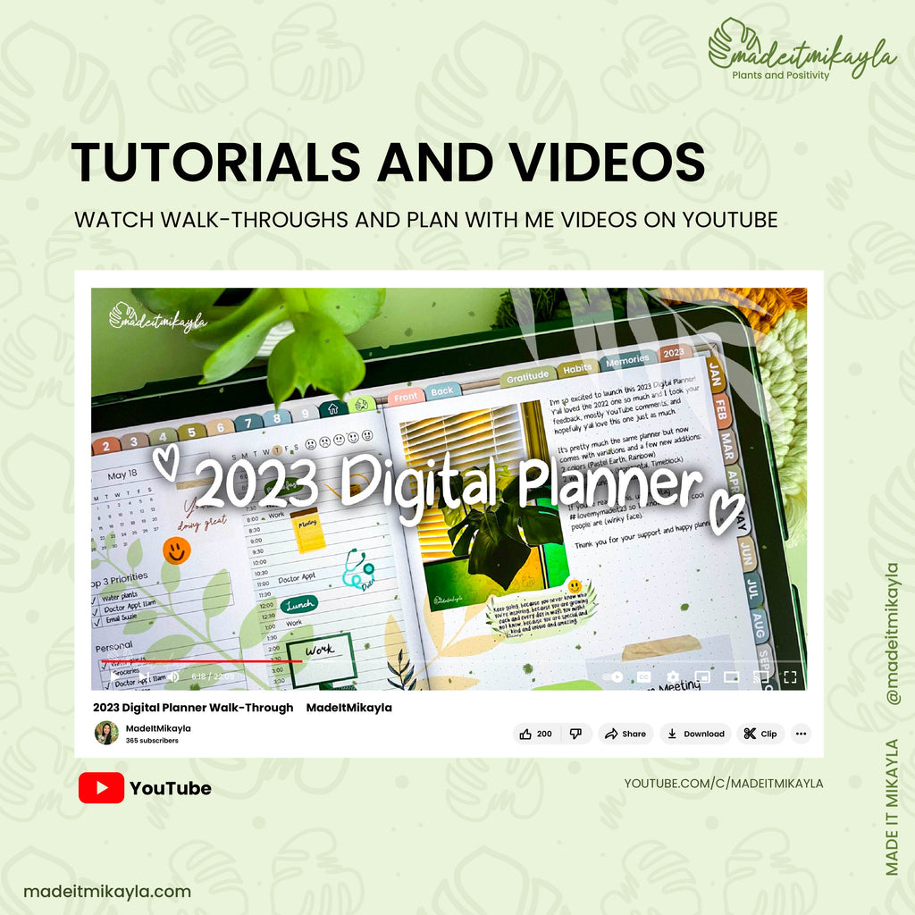 Tutorials and Videos | MadeItMikayla
