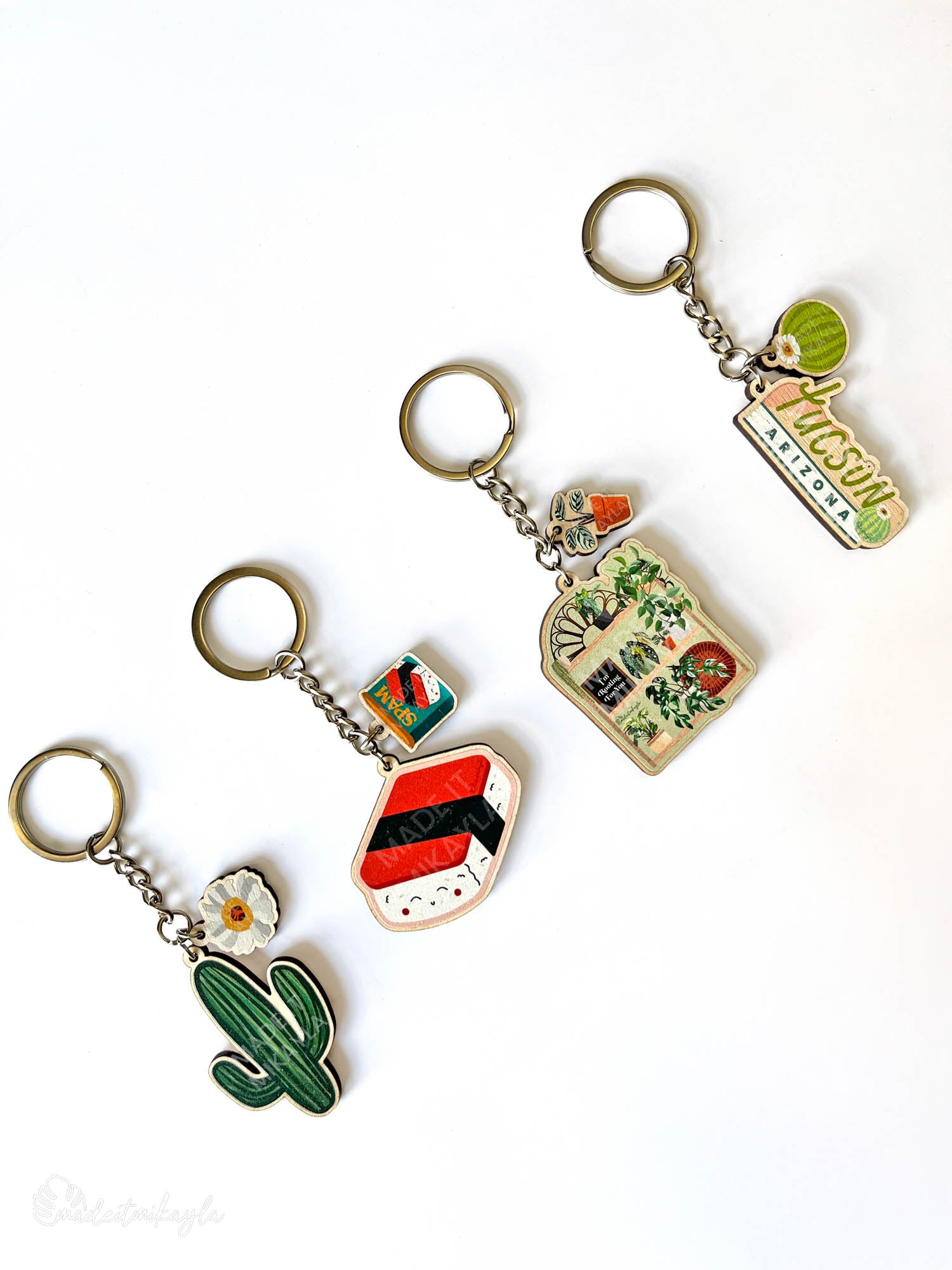 Wooden Keychains | MadeItMikayla