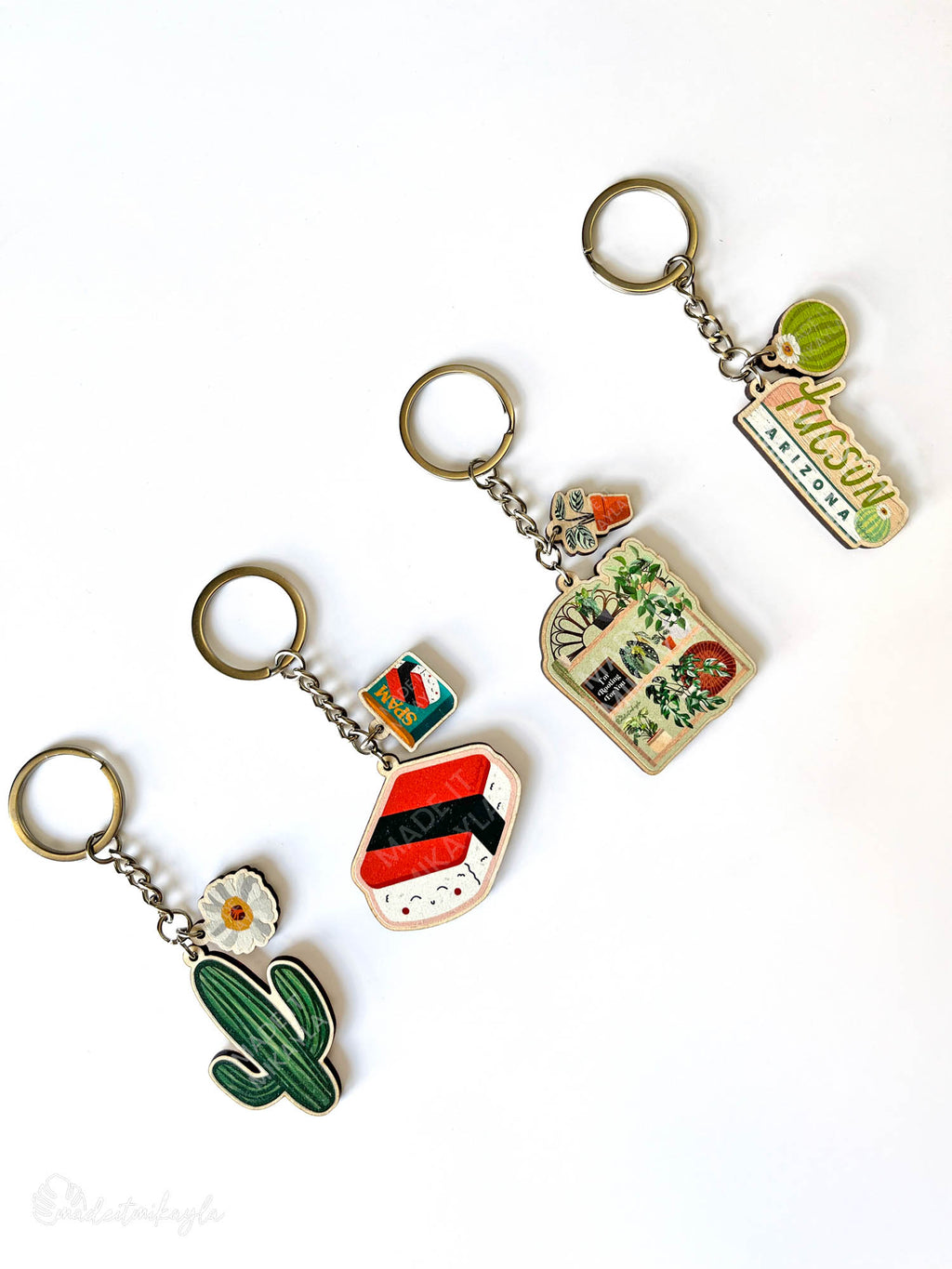 Wooden Keychains | MadeItMikayla