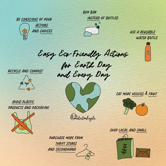 Easy Eco-Friendly Actions for Earth Day and Every Day | MadeItMikayla