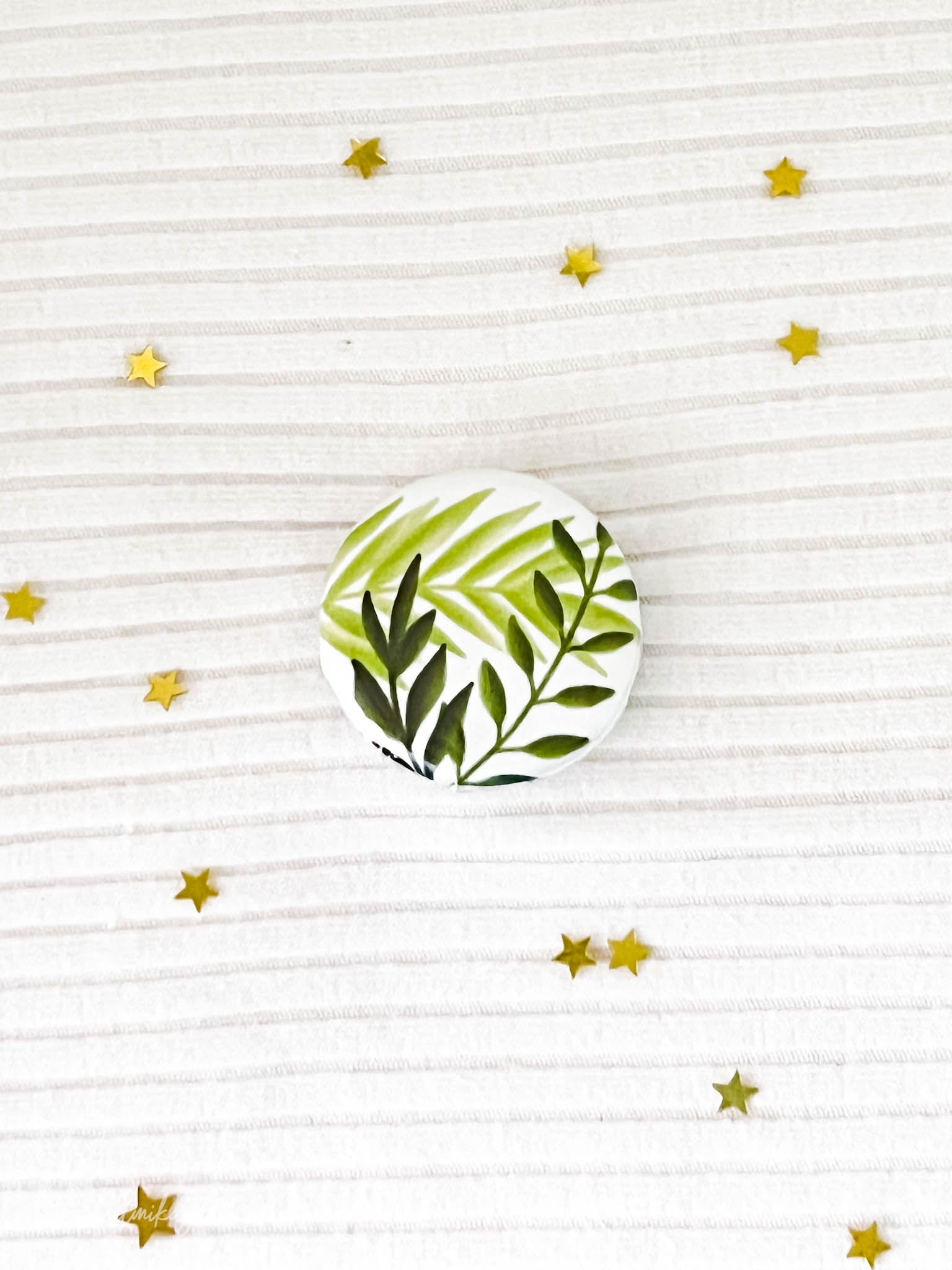 Greenery Trio Button Magnet | MadeItMikayla