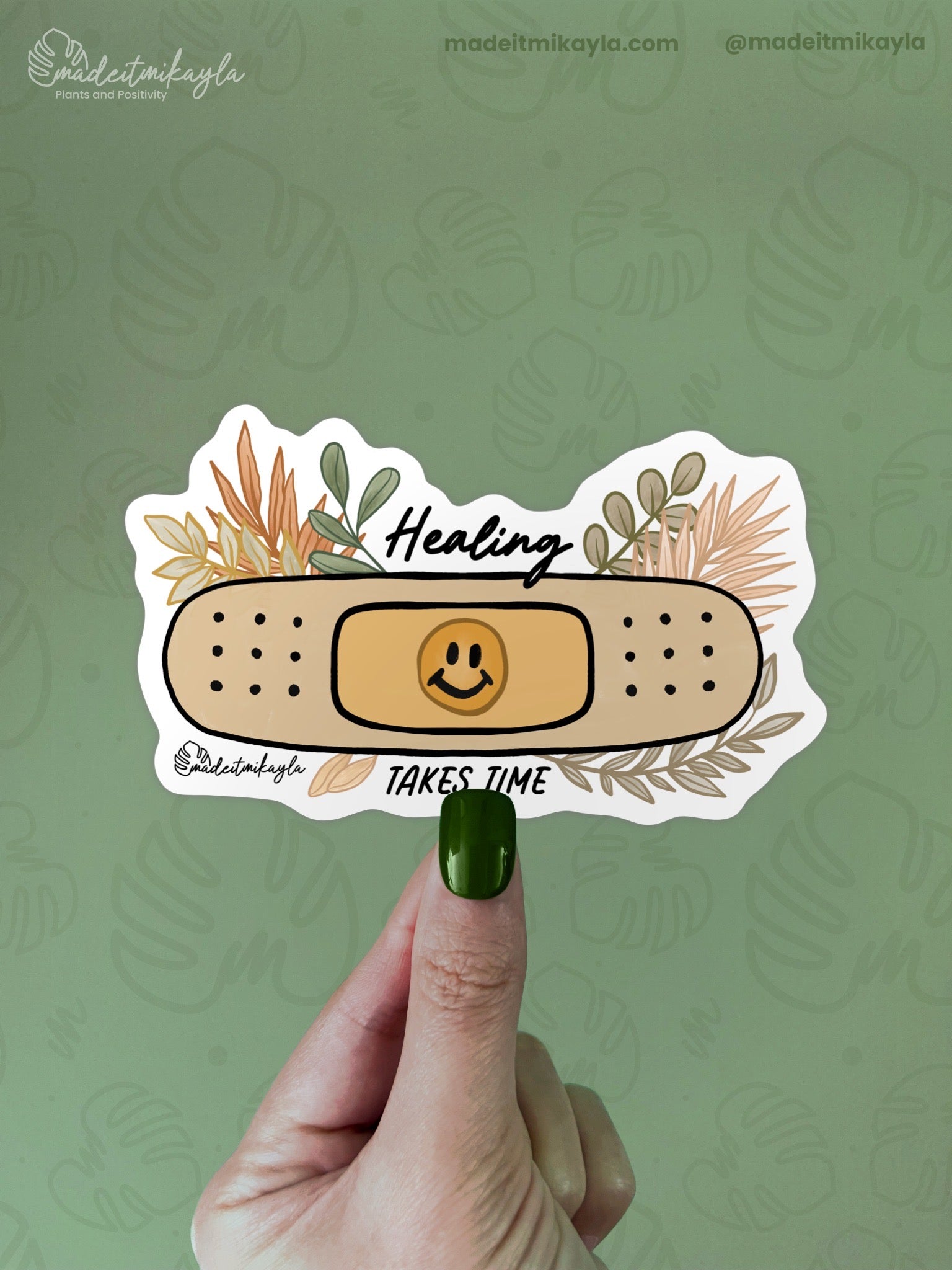 Healing Takes Time Sticker | MadeItMikayla