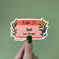 Hello I'm: Sad But Still Glad Sticker | MadeItMikayla