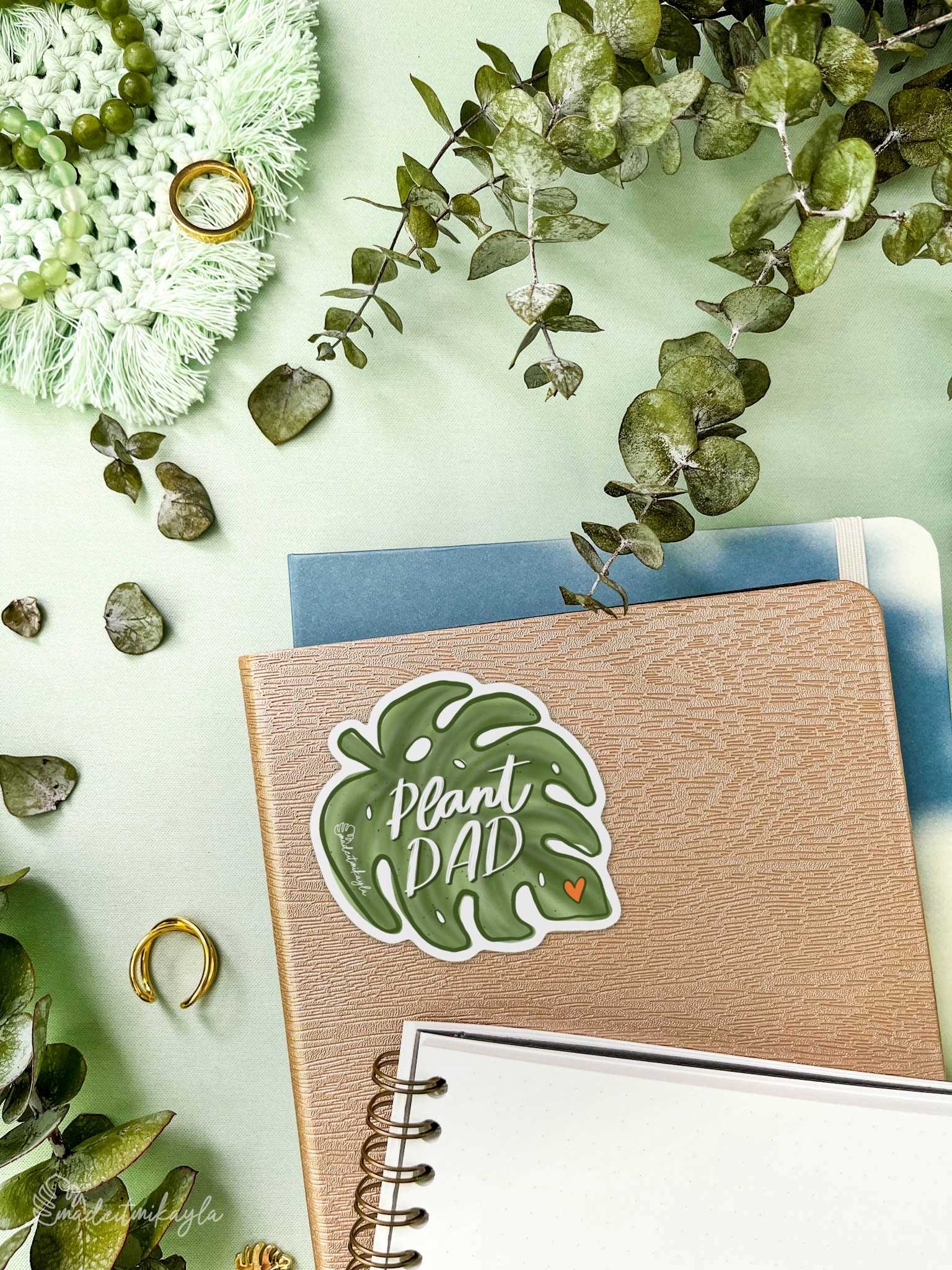 Plant Dad Sticker | MadeItMikayla