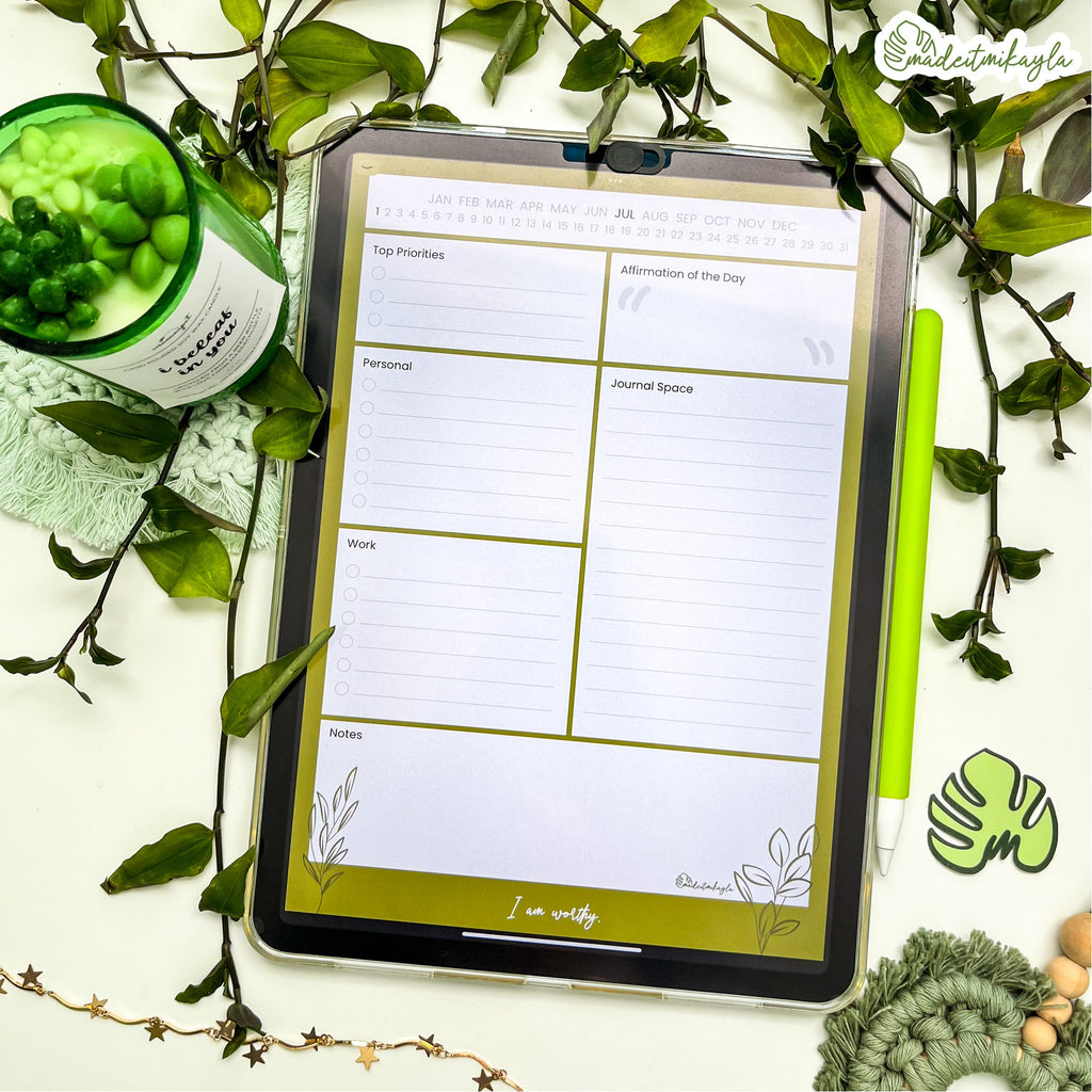 Quote Daily Digital Notepad | MadeItMikayla