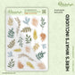 Pastel Foliage Digital Stickers | MadeItMikayla