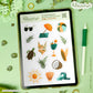 Everyday Beach Digital Stickers | MadeItMikayla