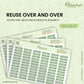 Green Simple Daily Digital Stickers | MadeItMikayla