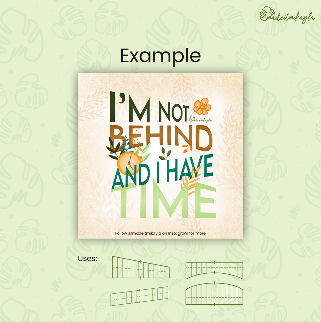 Lettering Grids Procreate Brush Set | MadeItMikayla