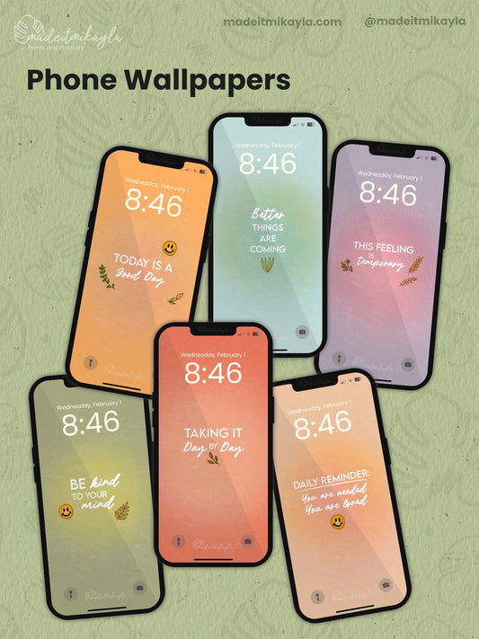 Affirmation Phone Wallpapers | MadeItMikayla